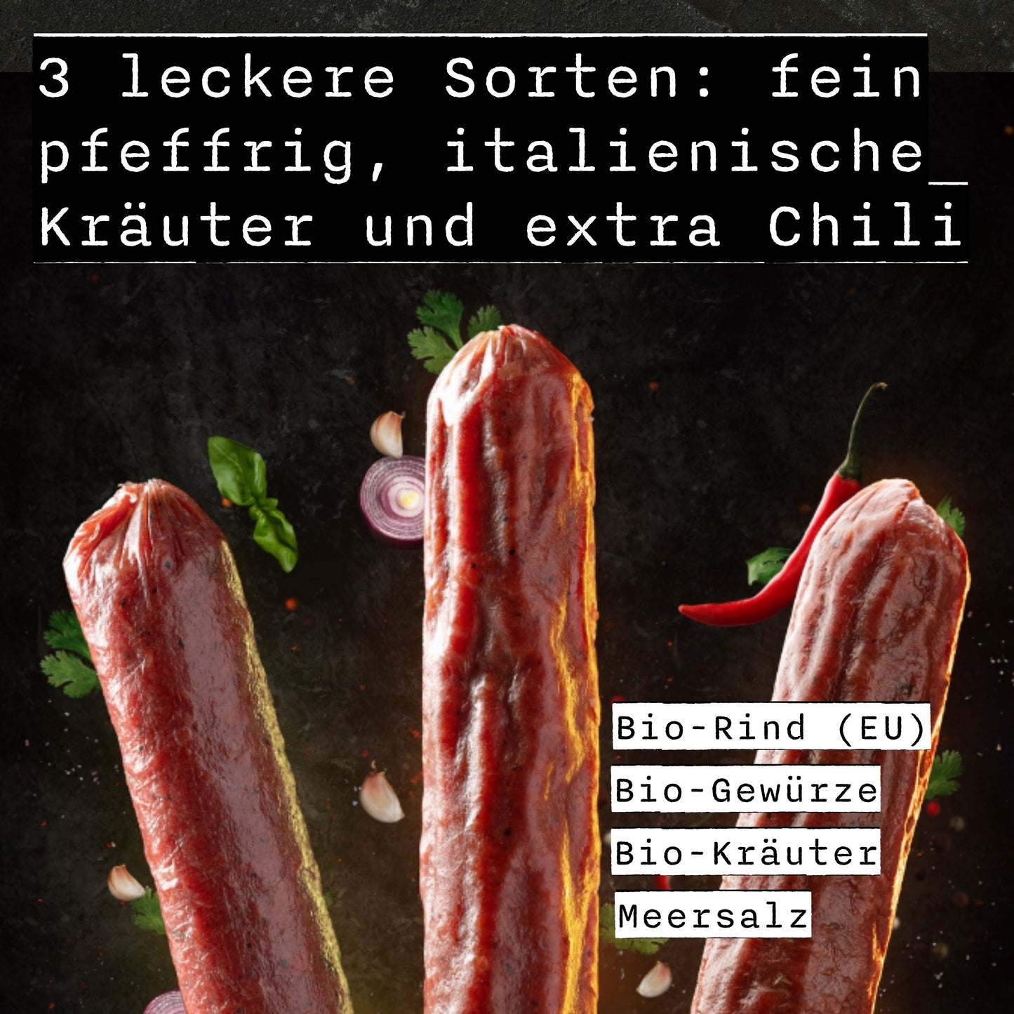 Bio Beef Sticks Mix 54x 32g