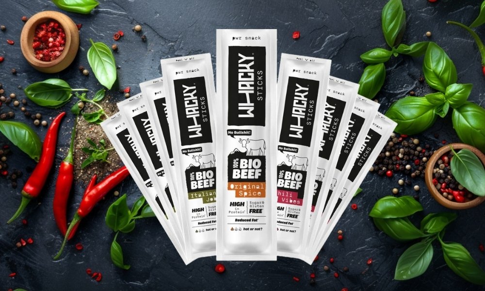Whacky Bio Beef Sticks - Mix Pack