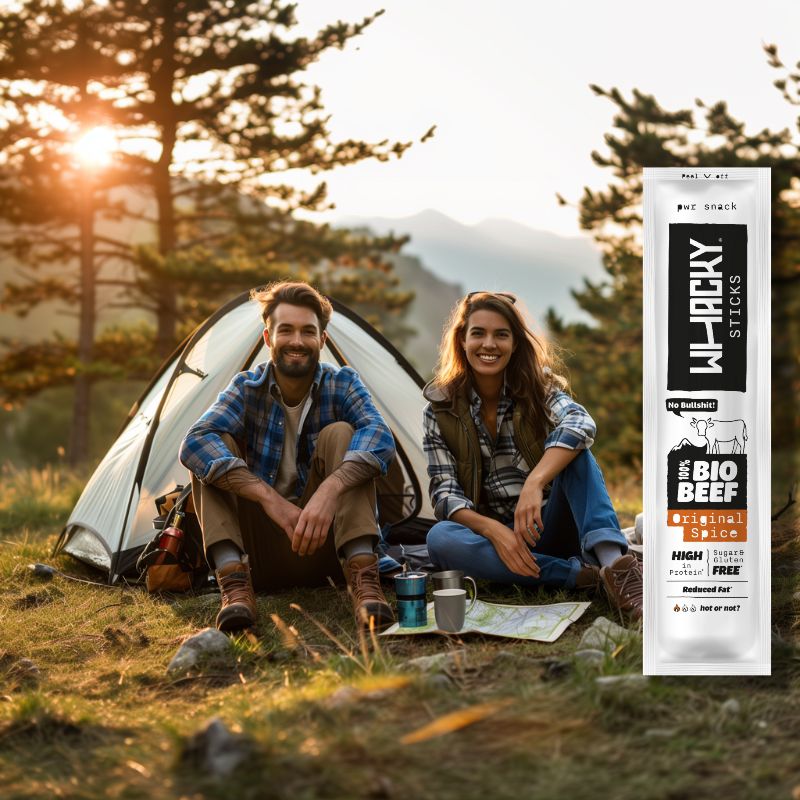 Bio Beef Stick als Low Carb Snack für unterwegs