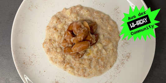 Porridge mit Boiled Peanuts Salted Caramel von Adam