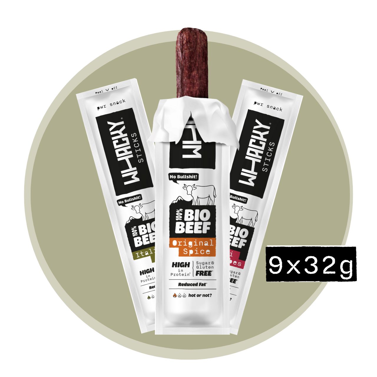 Bio Beef Sticks Mix 9x 32g