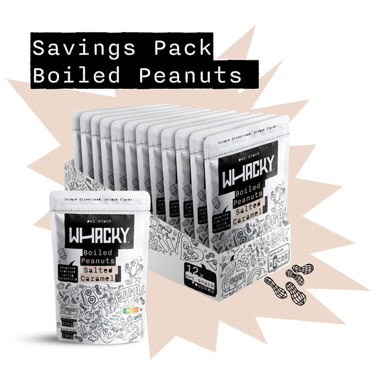 Boiled Peanuts Salted Caramel 12x 220g