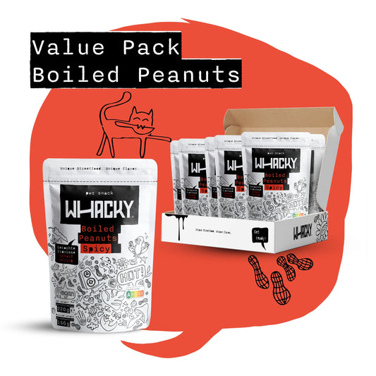 Boiled Peanuts Spicy Flavoured 6 packs 220 grams