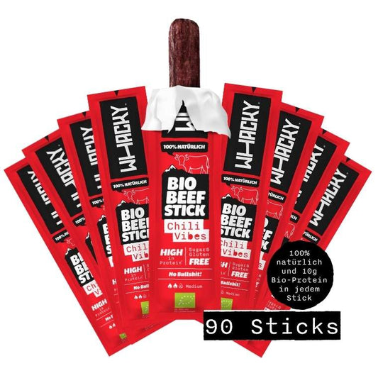 Bio Beef Sticks Chili Vibes 90x 32g