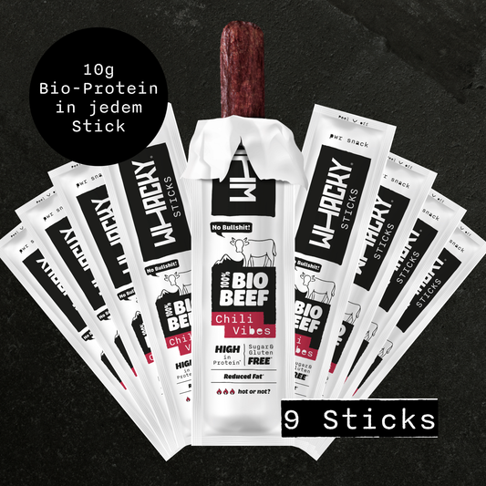 Bio Beef Sticks Chili Vibes 9x 32g
