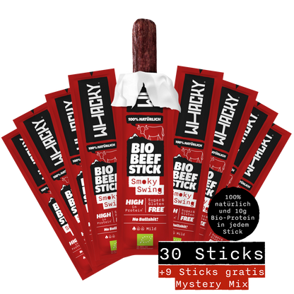 Bio Beef Sticks Smoky Swing x30