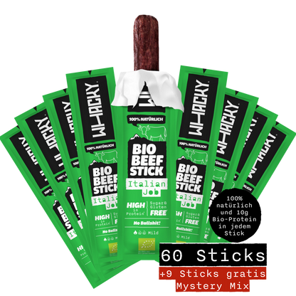 Bio Beef Sticks Italian Job x60