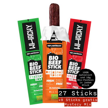 Satt. Clean. Unterwegs - 27 Bio Protein Snacks für deinen ganzen Monat