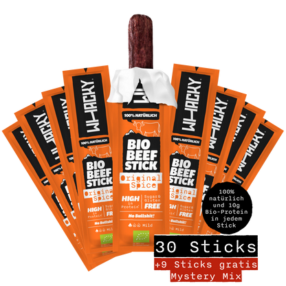 Bio Beef Sticks Original Spice x30