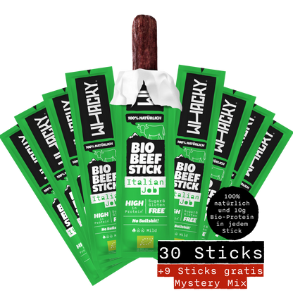 Bio Beef Sticks Italian Job x30