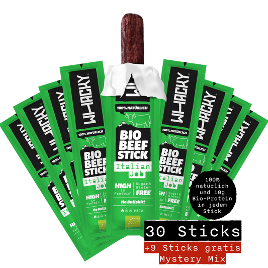 Bio Beef Sticks Italian Job x30