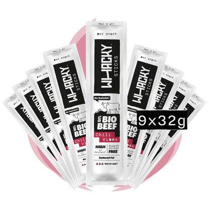 Bio Beef Sticks Chili Vibes 9x 32g