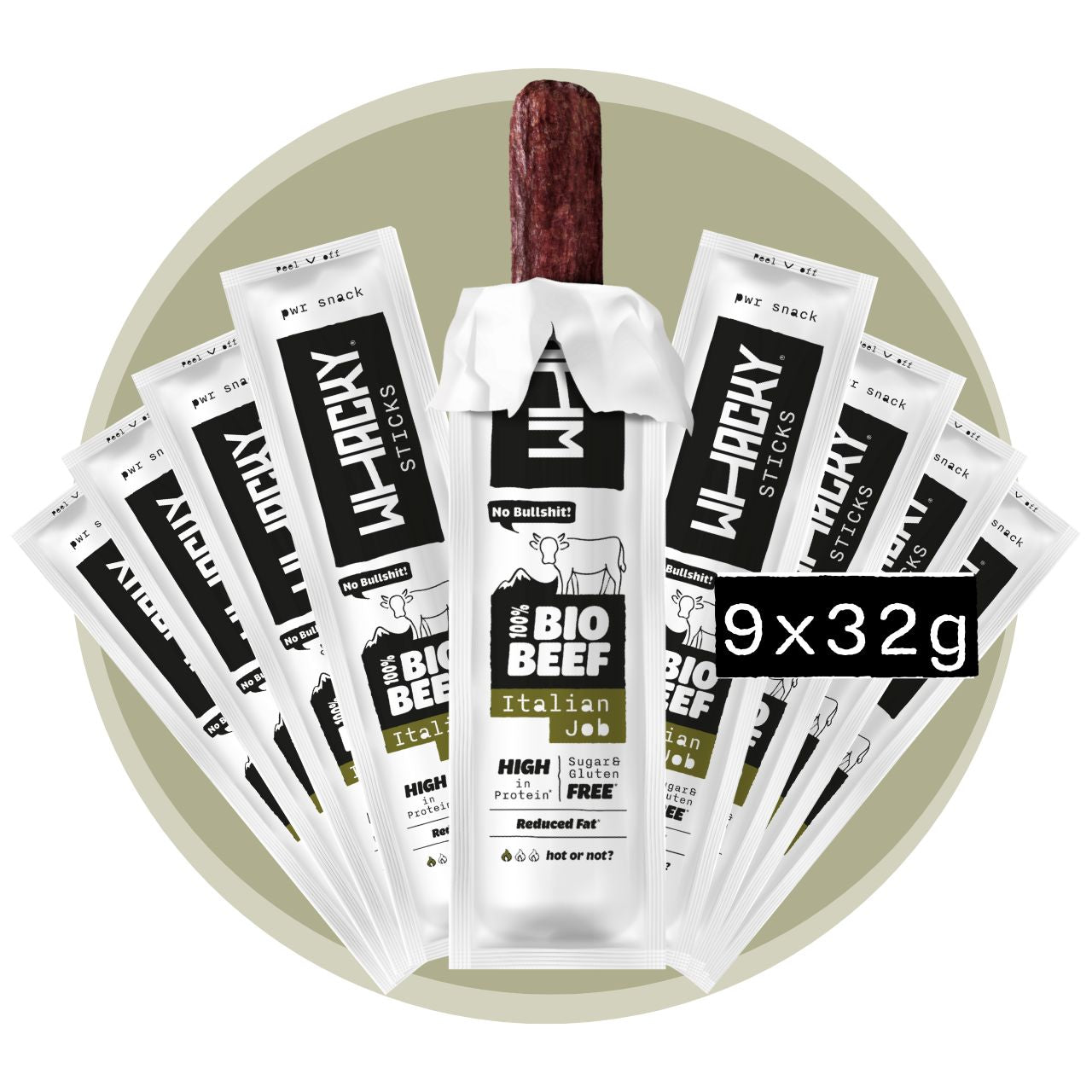 Bio Beef Sticks Italian Job 9x 32g