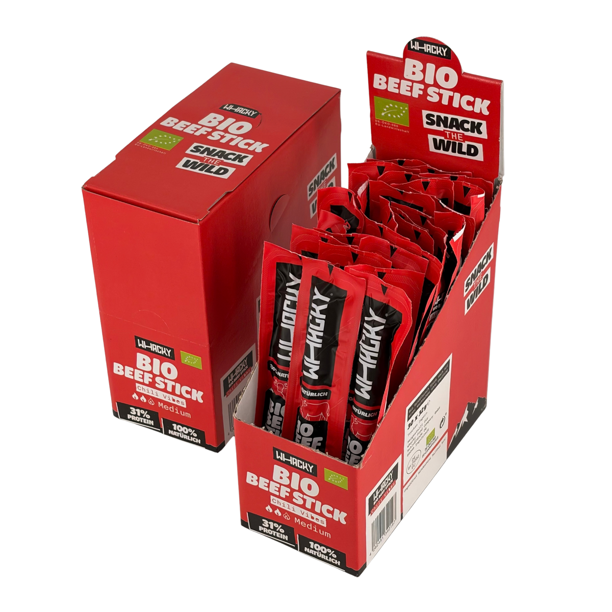 Bio Beef Sticks Chili Vibes x30
