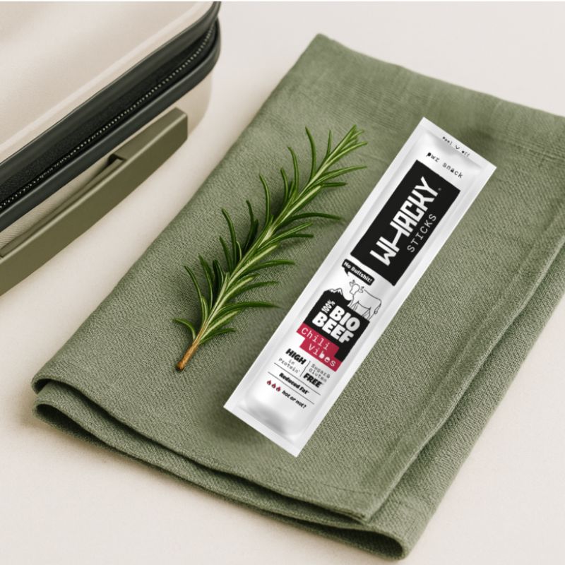 Low Carb Snack aus 100 % Bio-Rind und Bio-Gewürzen