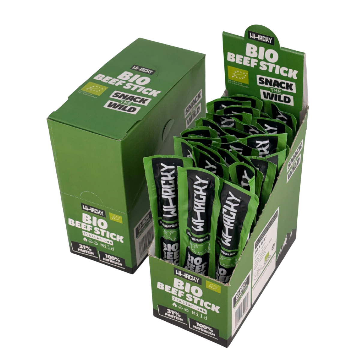 Bio Beef Sticks Italian Job x60
