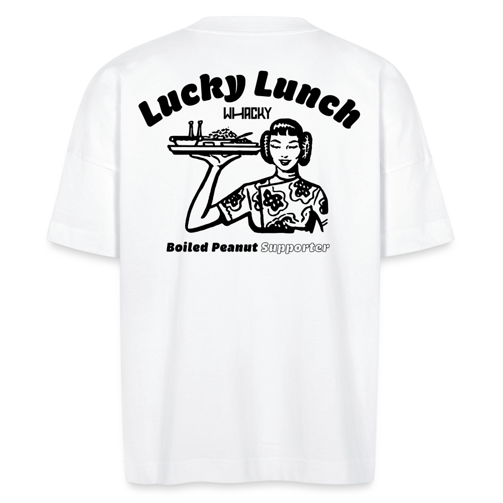 Unisex T-Shirt Bio-Baumwolle - Lucky Lunch - Weiß